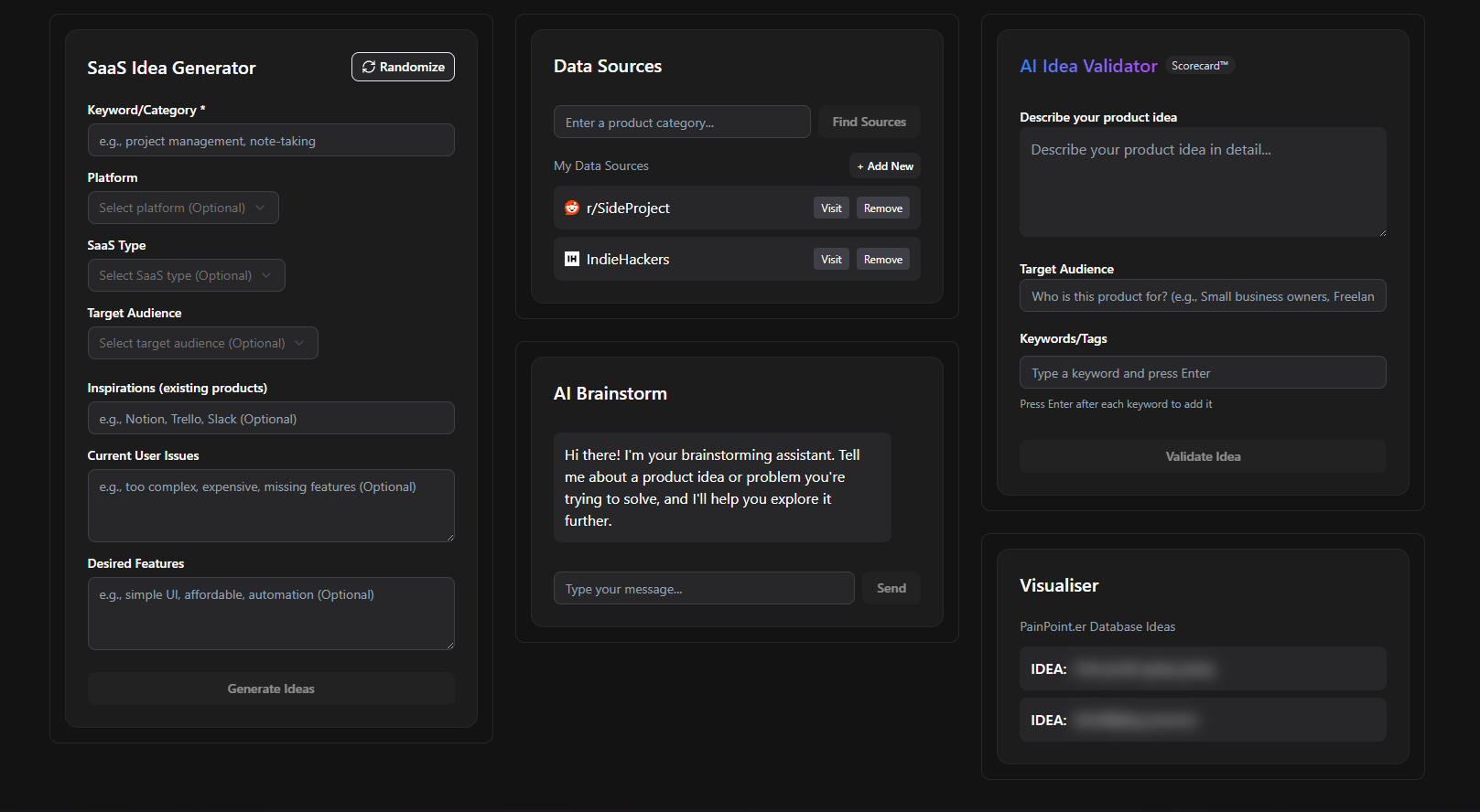 PainPoint.er Dashboard